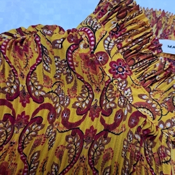 Max Studio Pleated Bishop-Sleeve Blouse - Picture 10 of 13